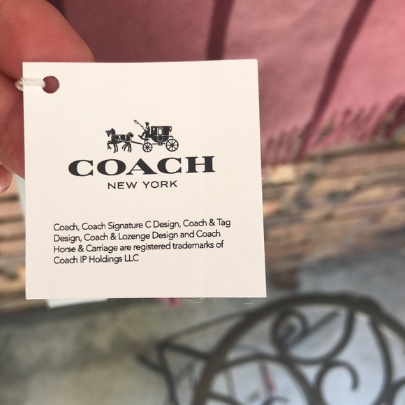 Coach 60 inch shawl/wrap - Picture 4 of 10